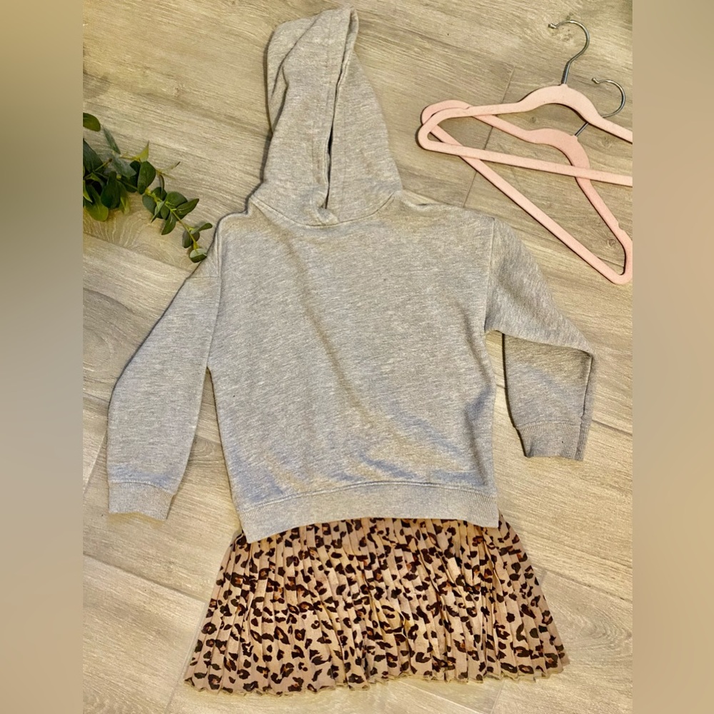 Zara Dress with Hoddie✨